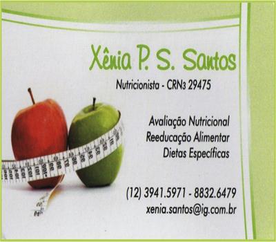 : Nutricionista Dra Xênia P.S. Santos  São José dos Campos SP