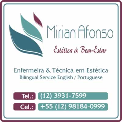 Mirian Afonso Estética & Bem-Estar São José dos Campos SP