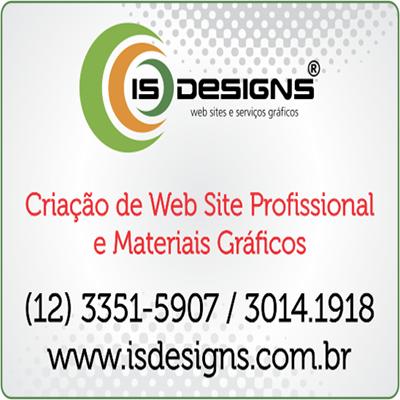 IS DESIGNS - Web sites e serviços gráficos São José dos Campos SP